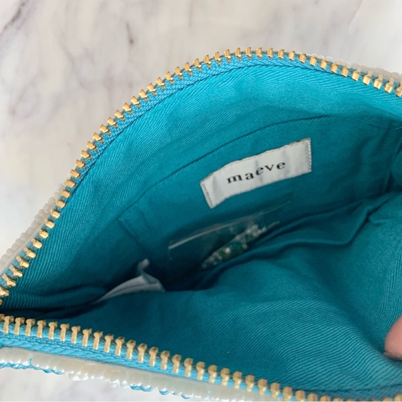 🥕 ANTHROPOLOGIE Farmer’s Market Fiona Beaded Pouch Bag - Picture 8 of 12